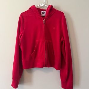Juicy Couture Velour Tracksuit Jacket Pink XXL